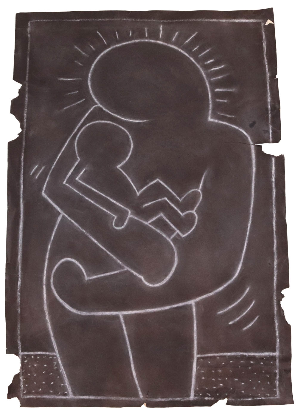 Keith Haring | Mother & Child (1983 - 1985) | MutualArt