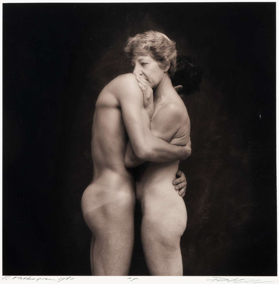 Mother and son nudist