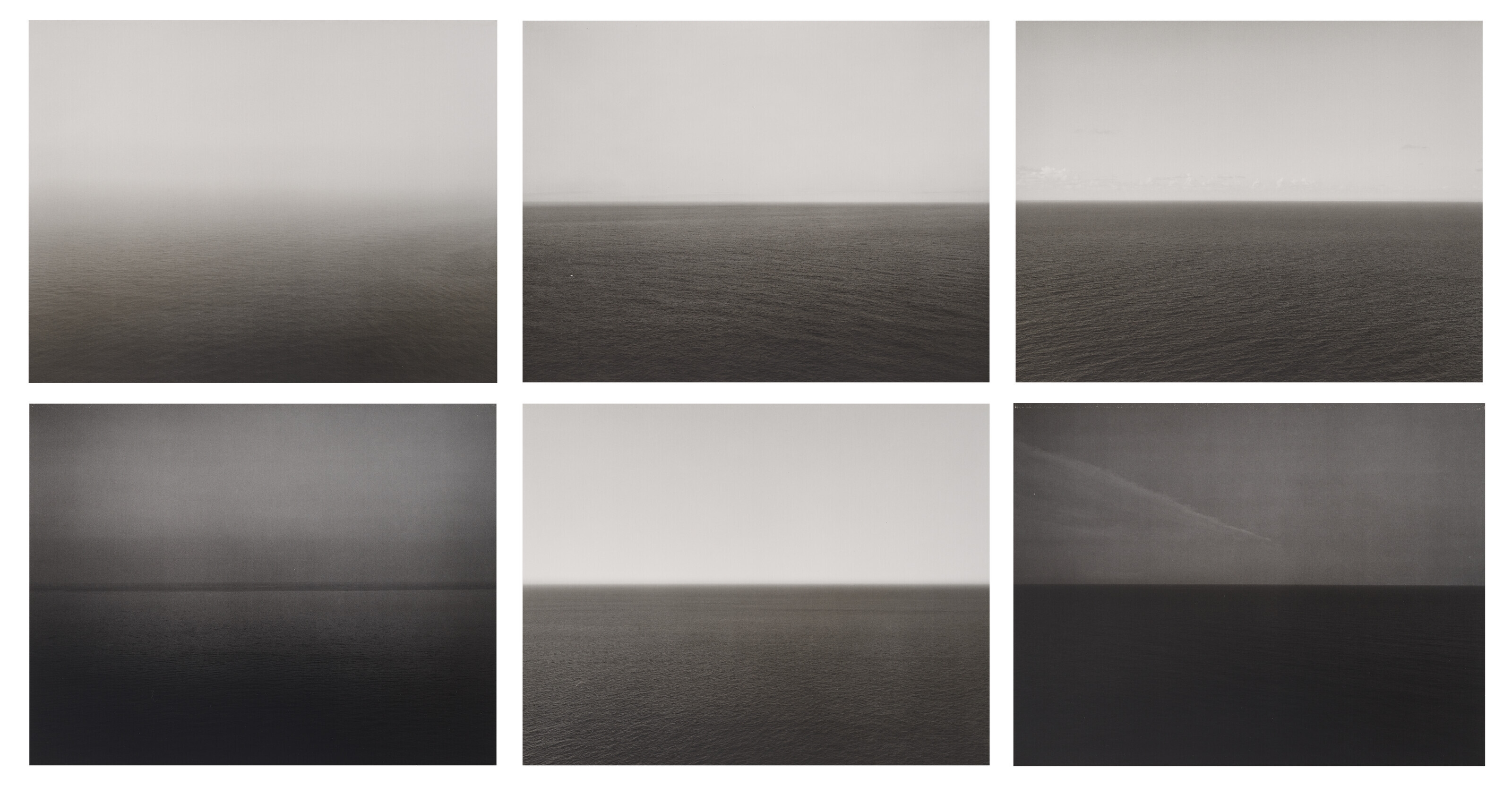 Hiroshi Sugimoto, Time Exposed #322 Mediterranean Sea Cassis 1989