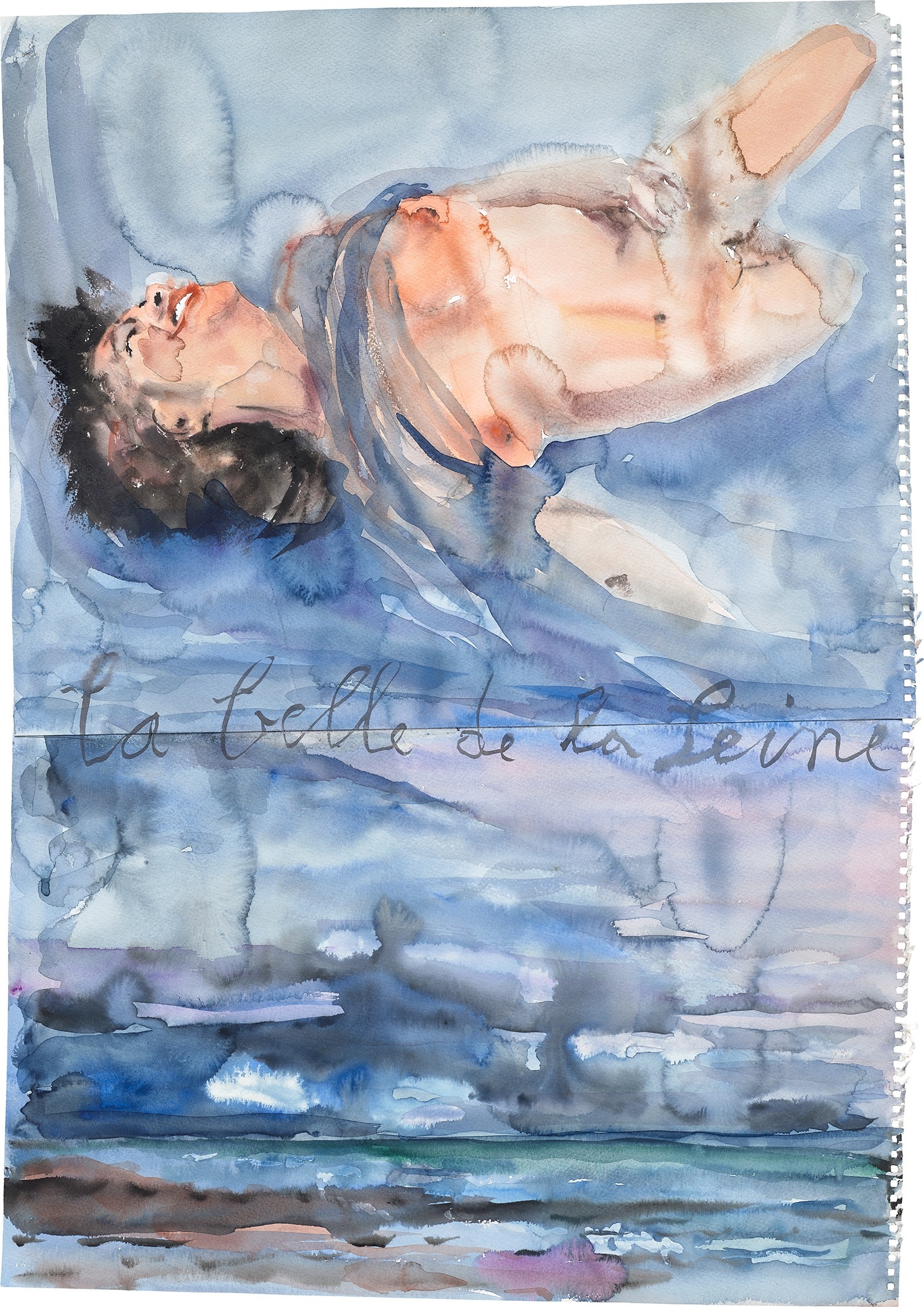Anselm Kiefer, La belle de la Seine (The Beauty of the Seine) (2013)