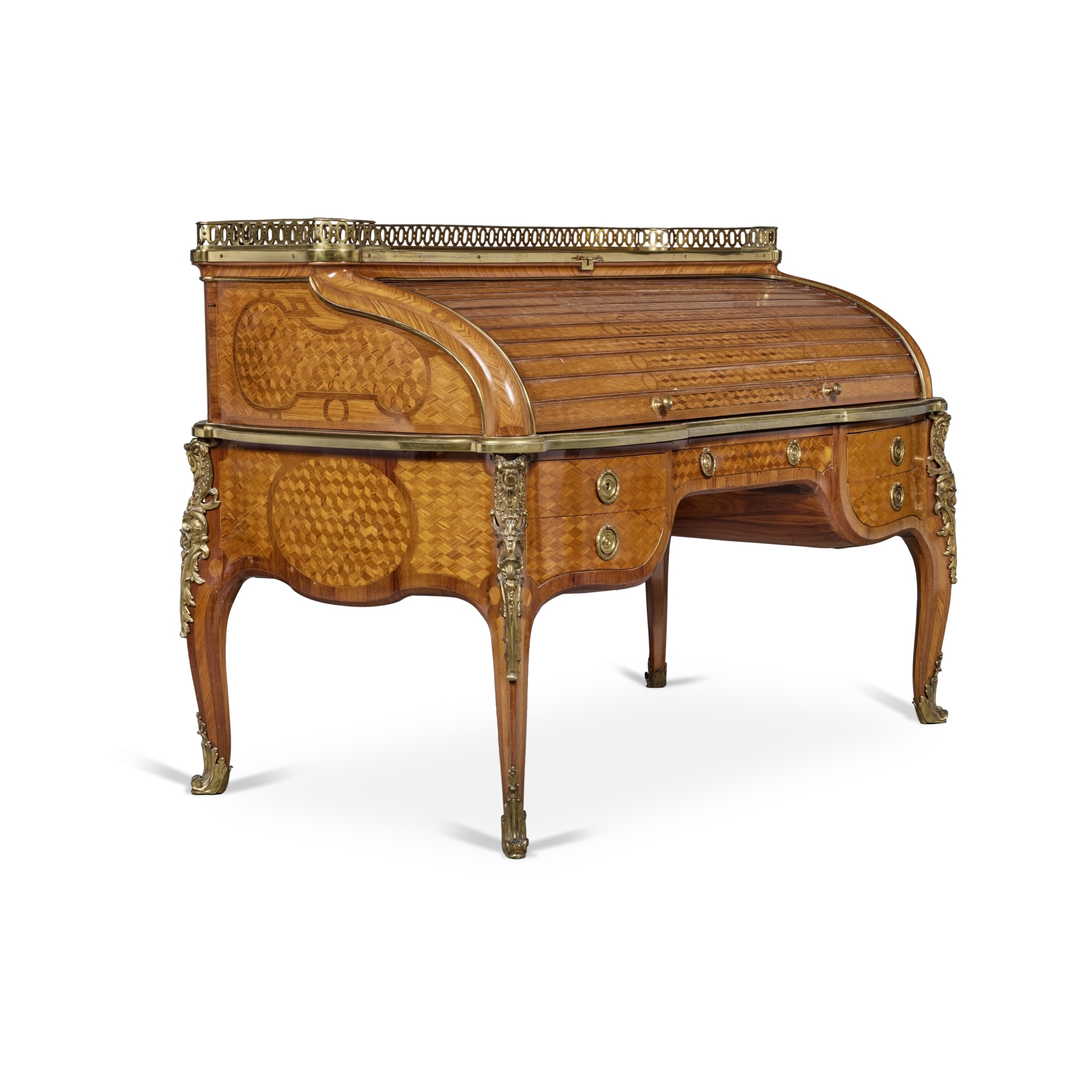 Jean-Francois Oeben | A Louis XV/XVI Transitional Style Gilt