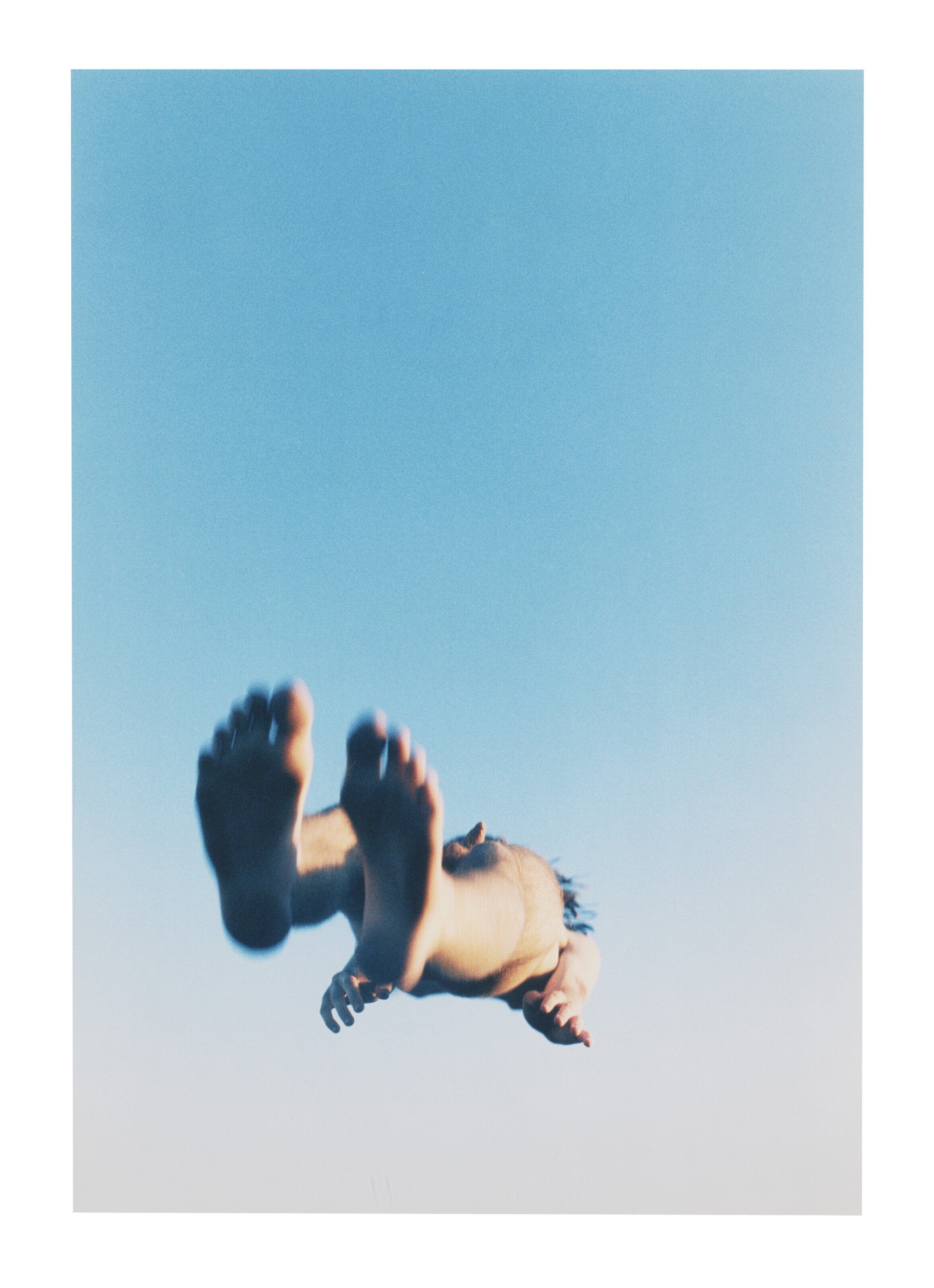 Ryan McGinley | Untitled (Falling Blue Sky) (2006) | MutualArt