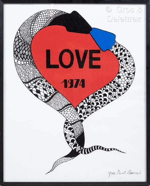 Yves Saint Laurent | Love (1974) | MutualArt