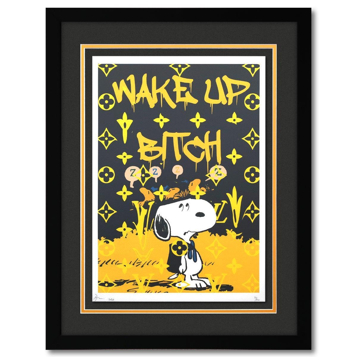 DEATH NYC 'Snoopy x Louis Vuitton' Lithograph Print