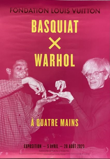 Basquiat x Warhol at the Fondation Louis Vuitton, Paris