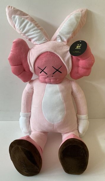 KAWS | Pink plush inspired by the famous Accomplice companion