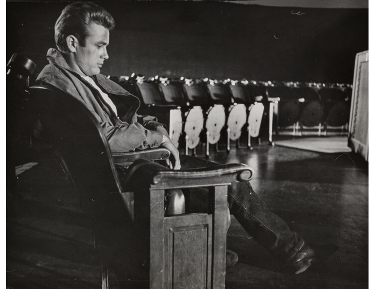 Dennis Stock | James Dean in the Planetarium, Griffith Observatory 