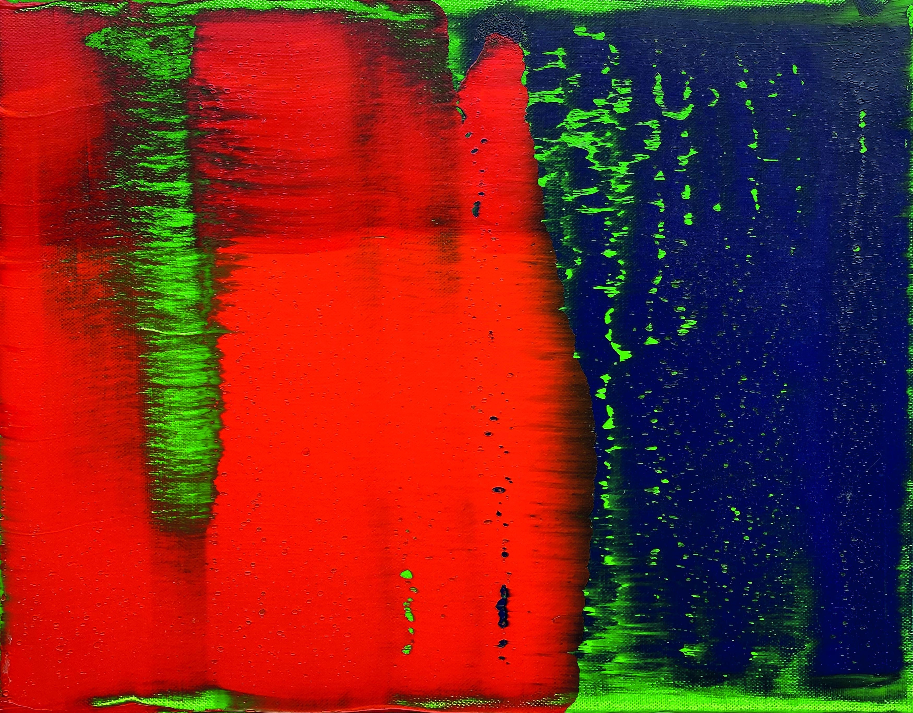 Gerhard Richter | Green-Blue-Red (for Parkett 35). (1993) | MutualArt