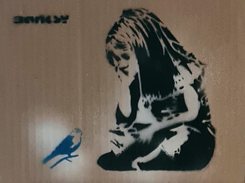 さくらいはじめ　さくらい　はじめ　さいあくなな　banksy 　ロッカク YUGO.×さくらいはじめ EXHIBITION『Yeh』5日目。 2日間の在廊