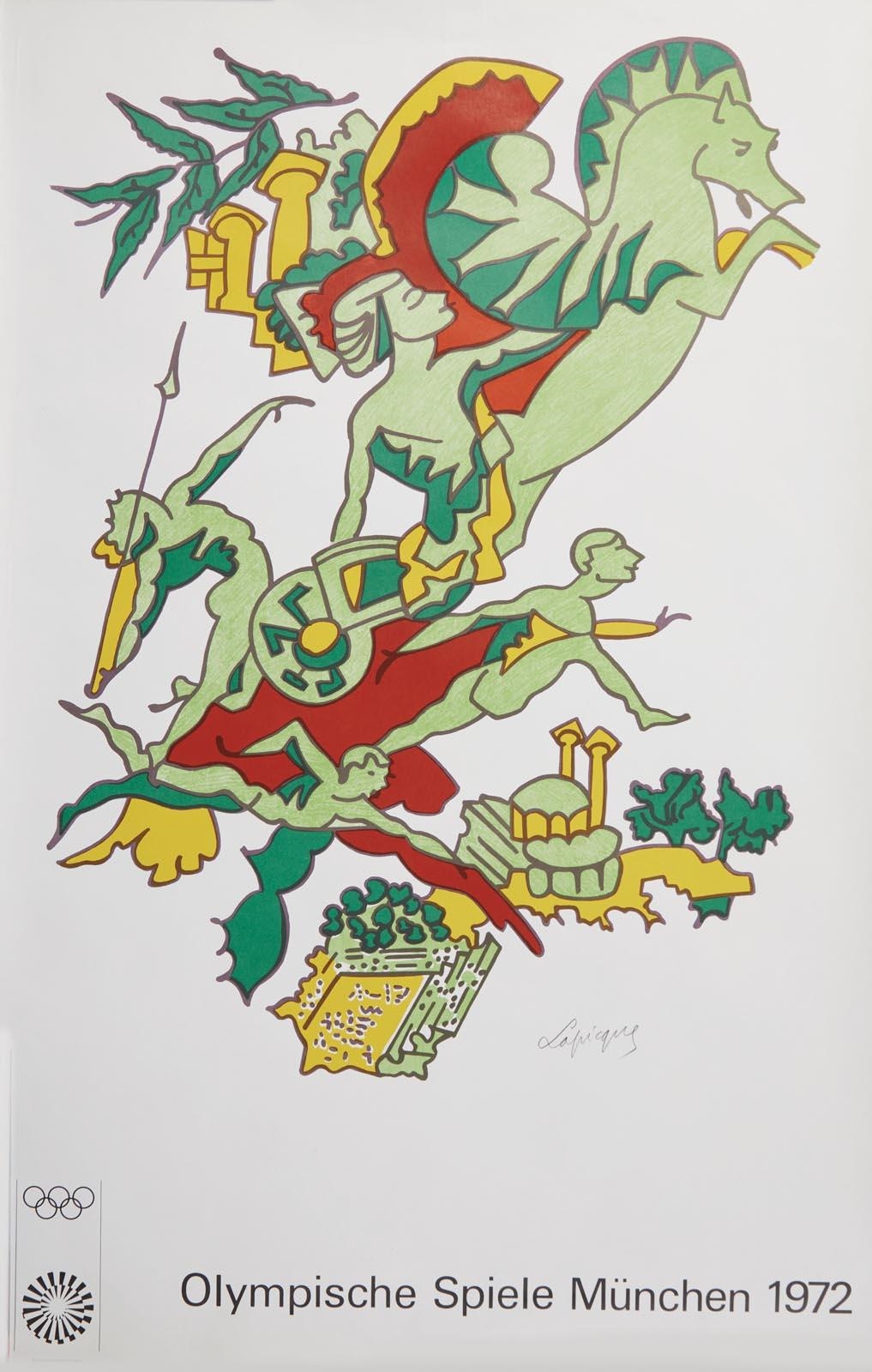 Affiche Originale Jeux Olympiques Munich 1972 'Jazz Now' - Format A0 - Années 70 - Allemagne