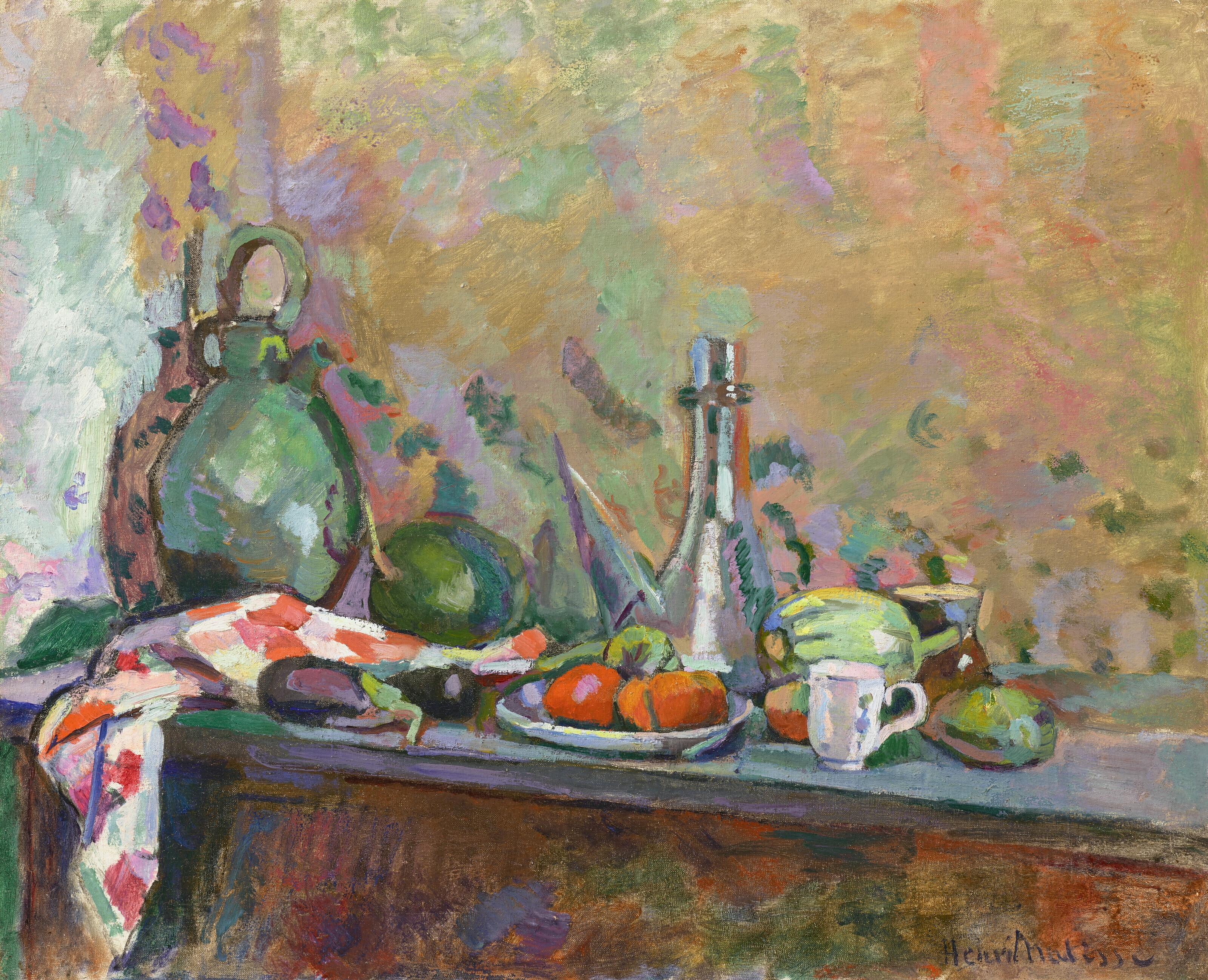 Henri Matisse、NATURE MORTE AU CITRON Henri Matisse,still
