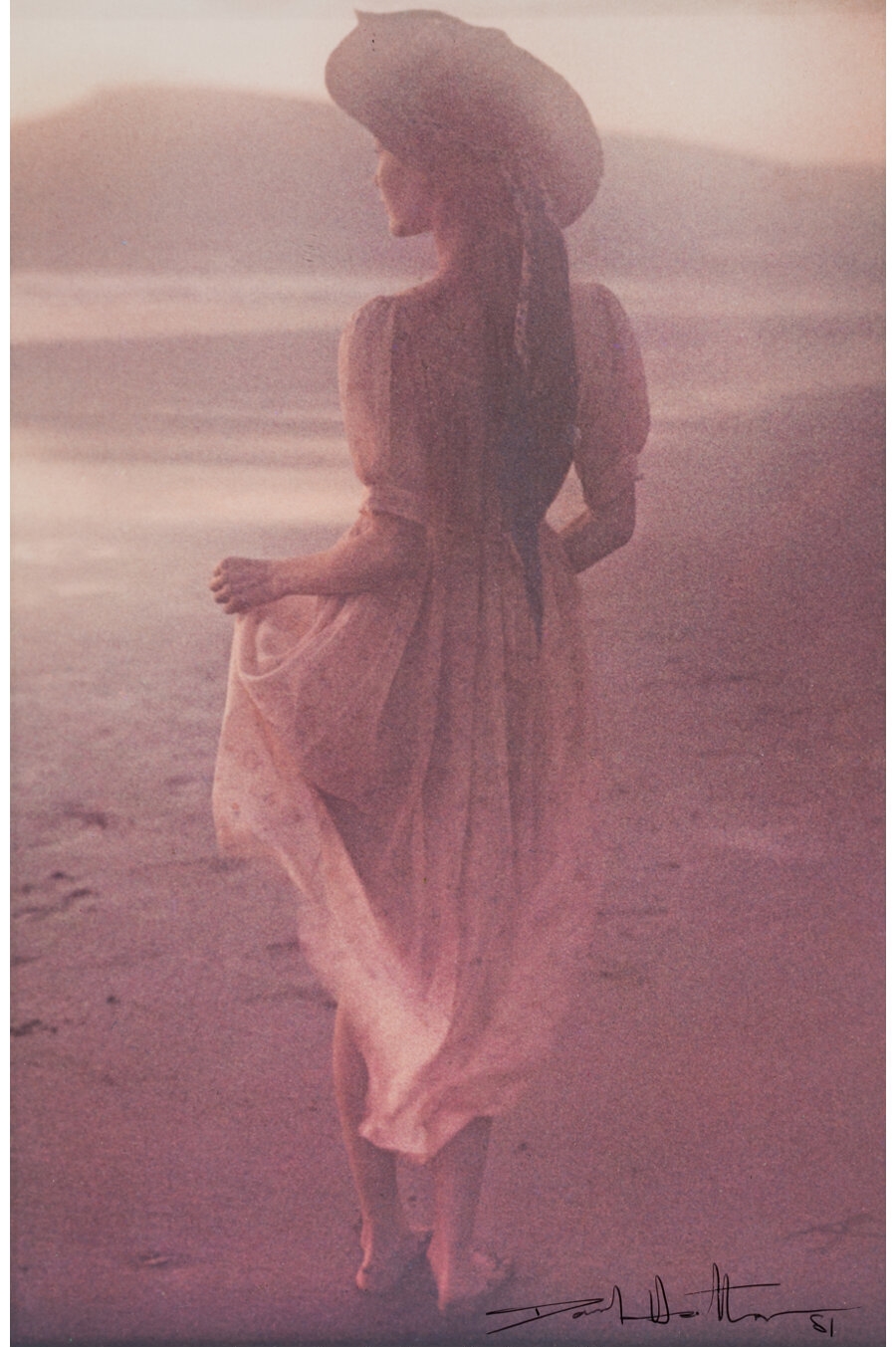 David Hamilton | Untitled (Woman in Hat) (1981) | MutualArt