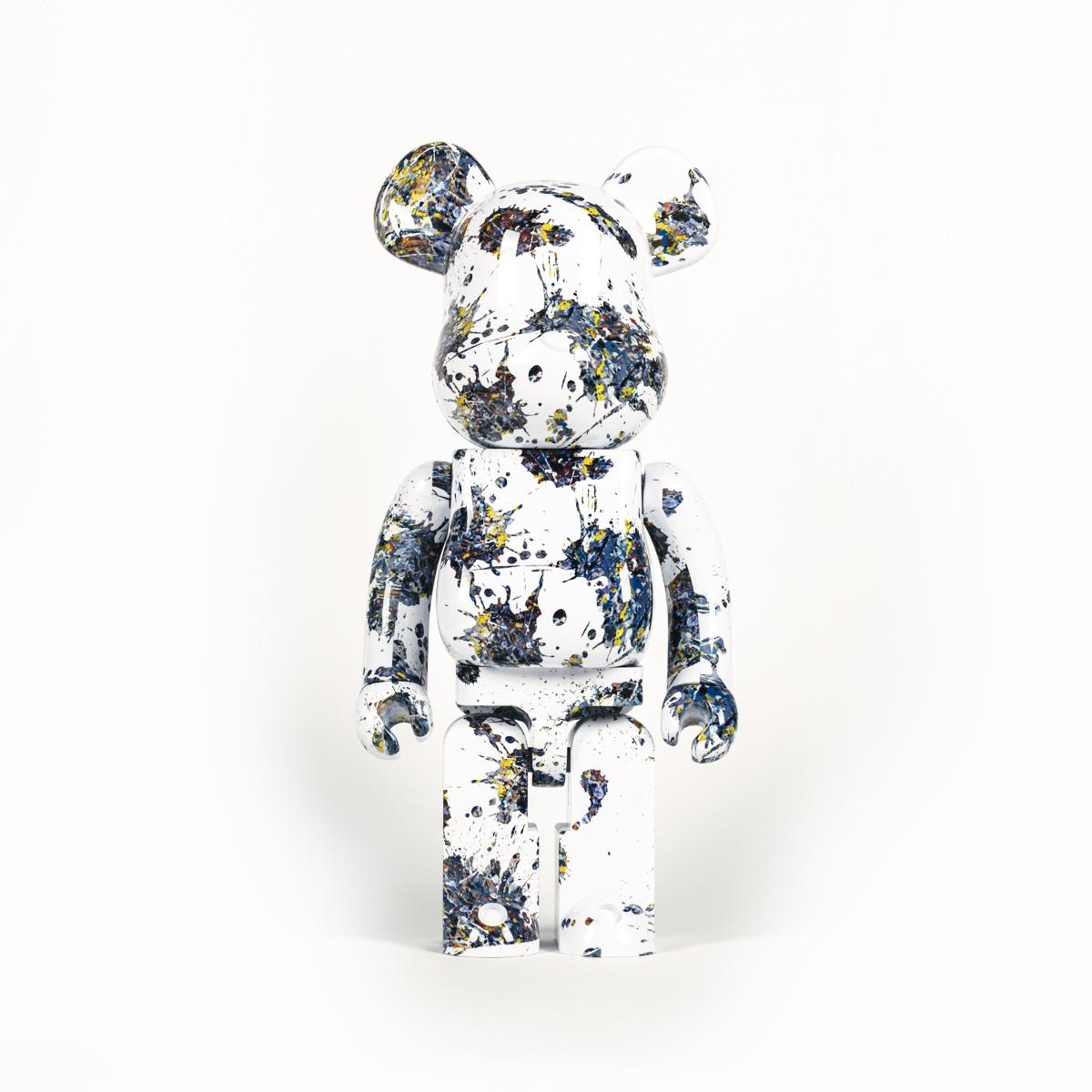 Be@rbrick | A Be@rBrick Jackson Pollock Studio Splash Figurine