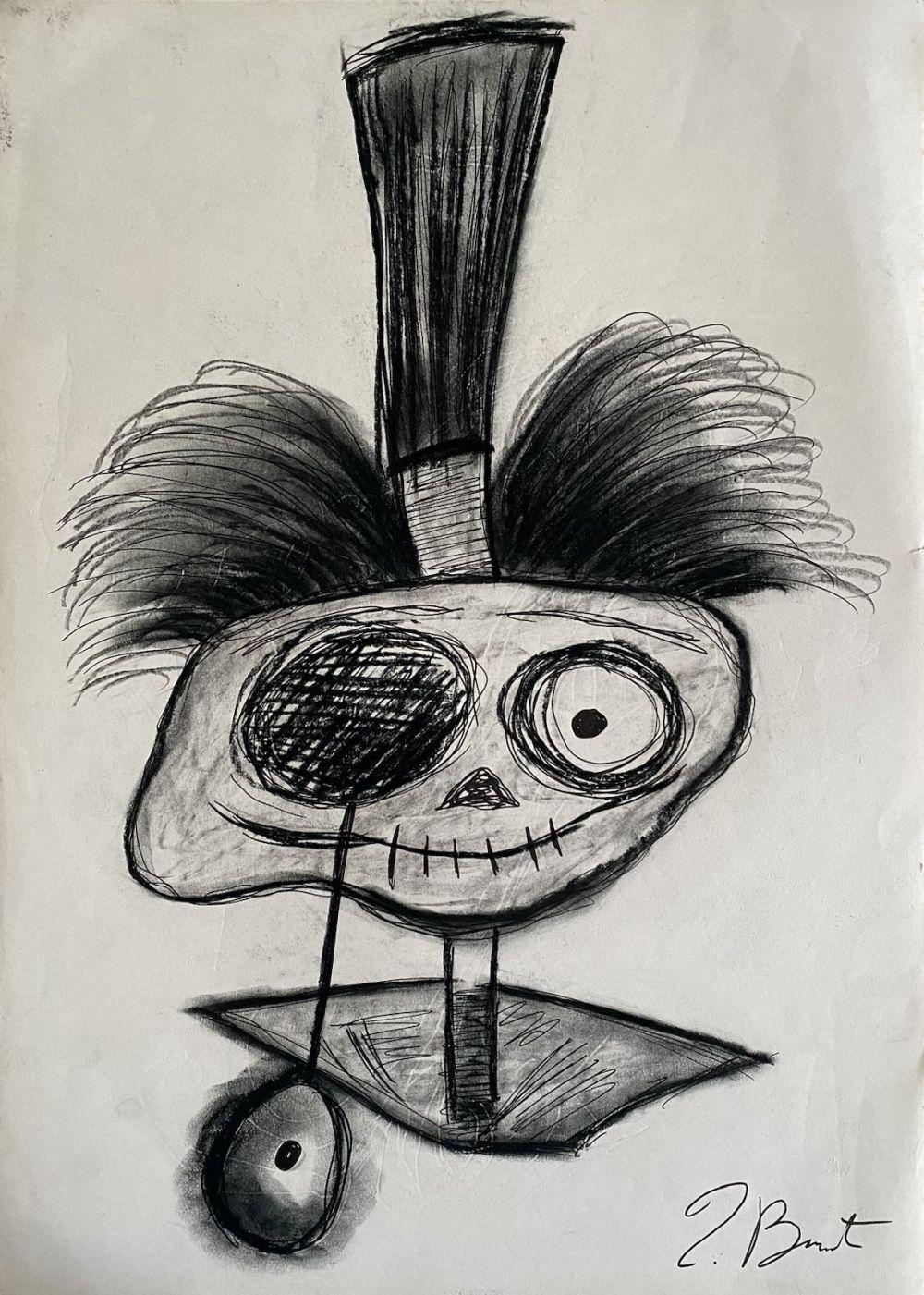 Tim Burton, Tim Burton (after) - Untitled Drawing on paper