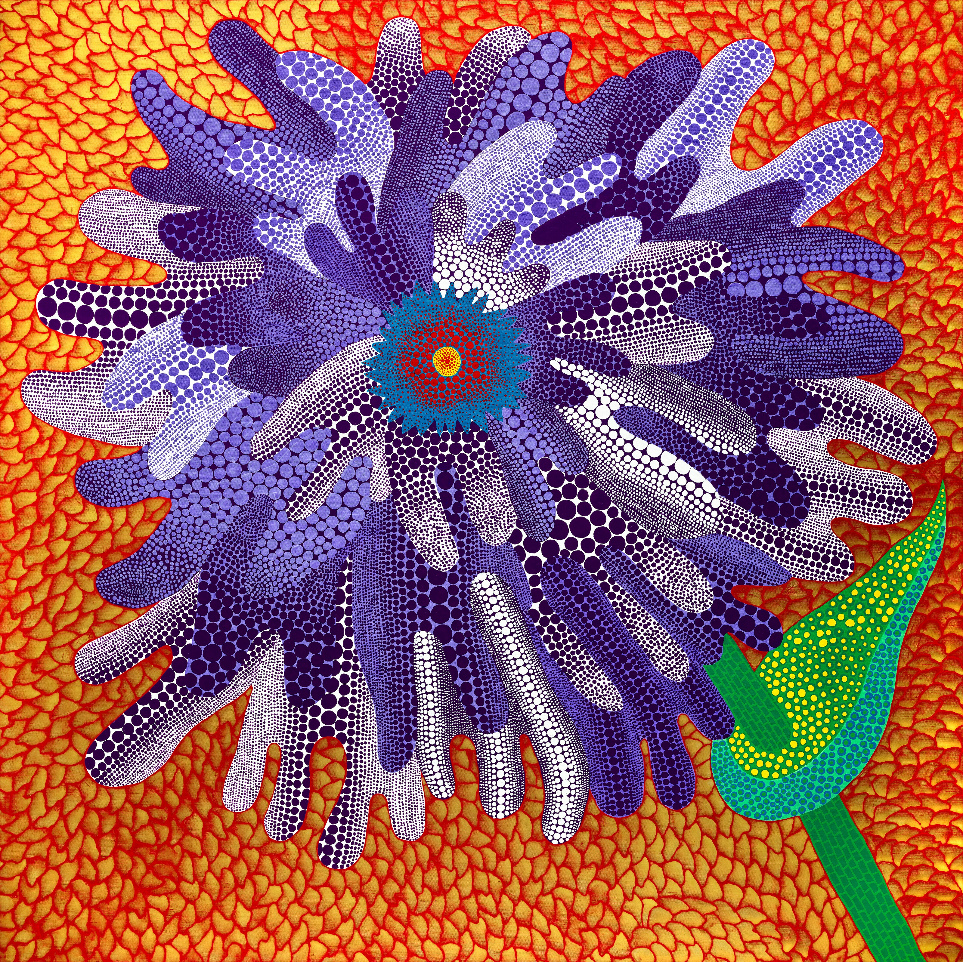 Yayoi Kusama | A FLOWER (2014) | MutualArt