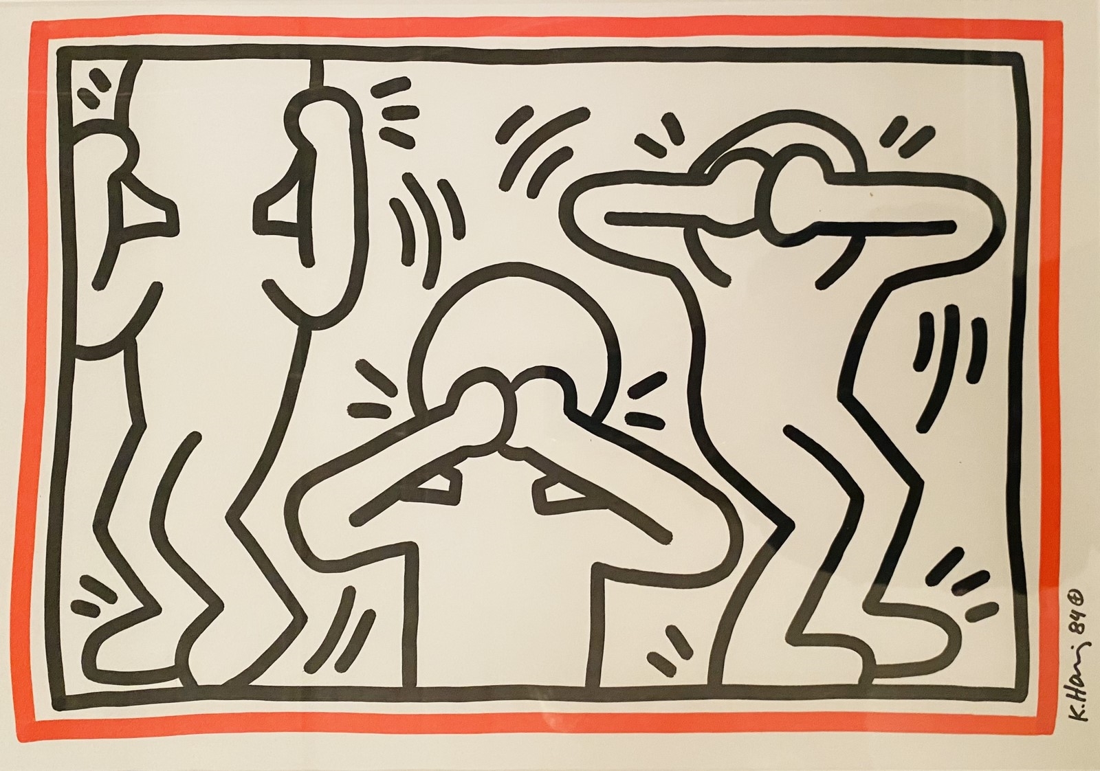 Keith Haring | Untitled, 1984 | MutualArt