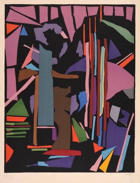 André Lanskoy | Composition IX (Circa 1970) | MutualArt