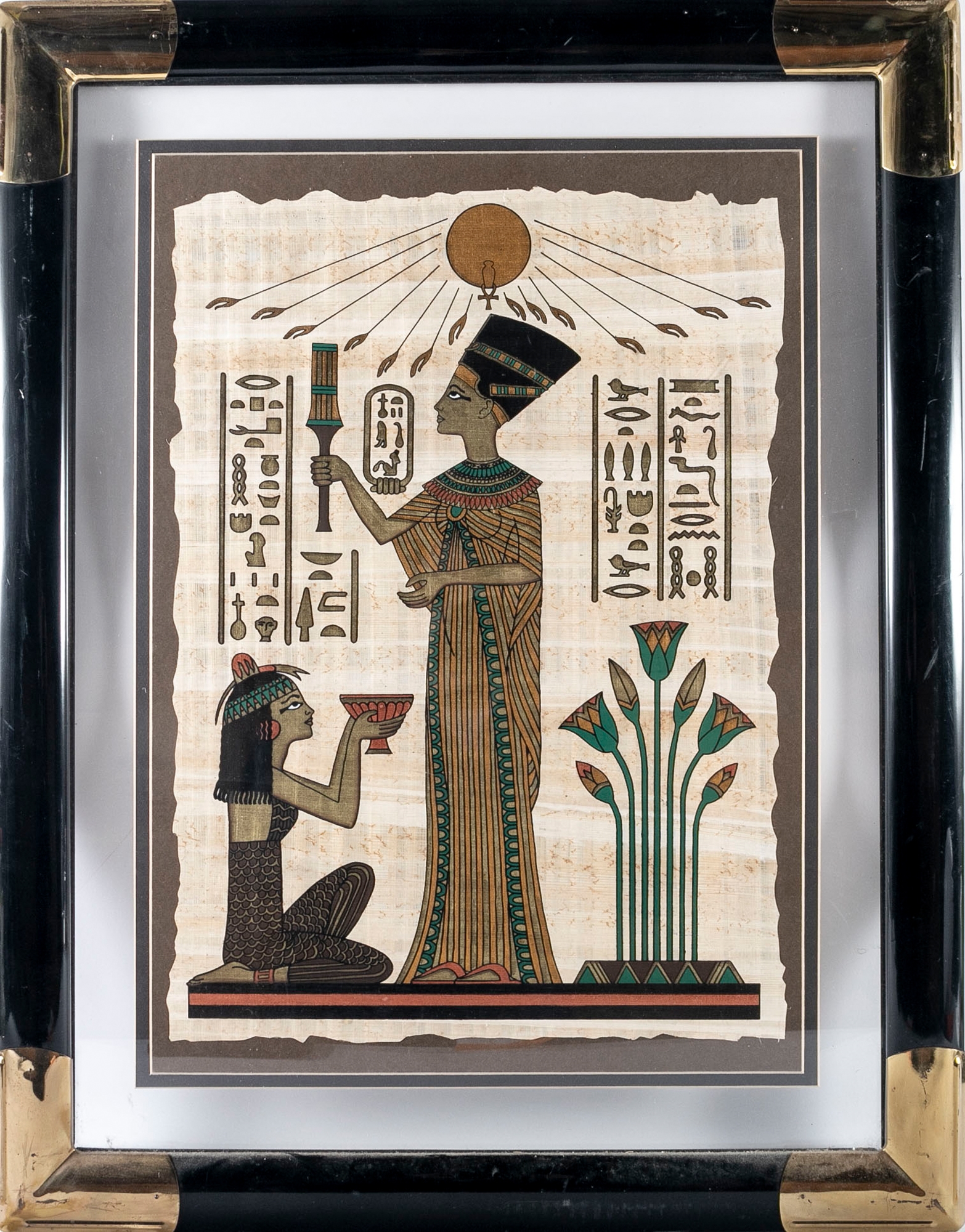 Franklin Mint | The Nefertiti Papyrus | MutualArt