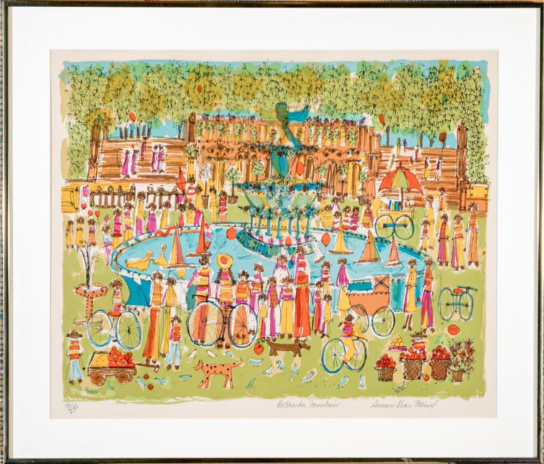 Susan Pear Meisel | Susan Pear Meisel (Am. B. 1947) Signed Limited