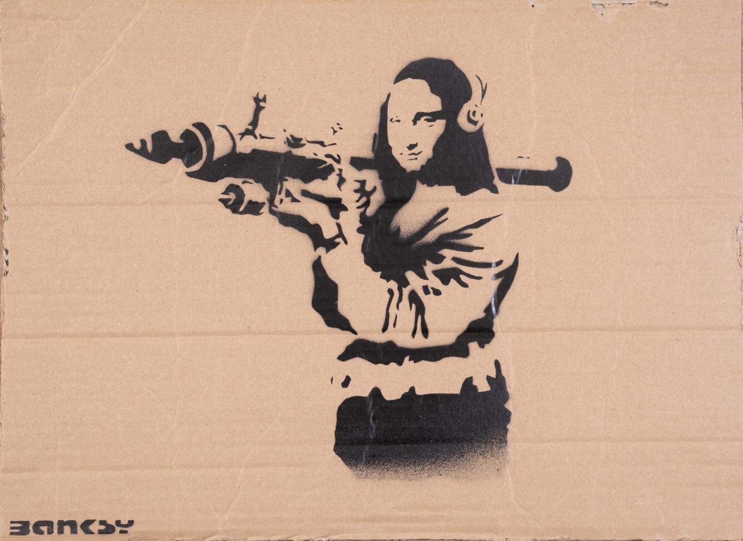 Banksy | Bazooka Mona Lisa | MutualArt