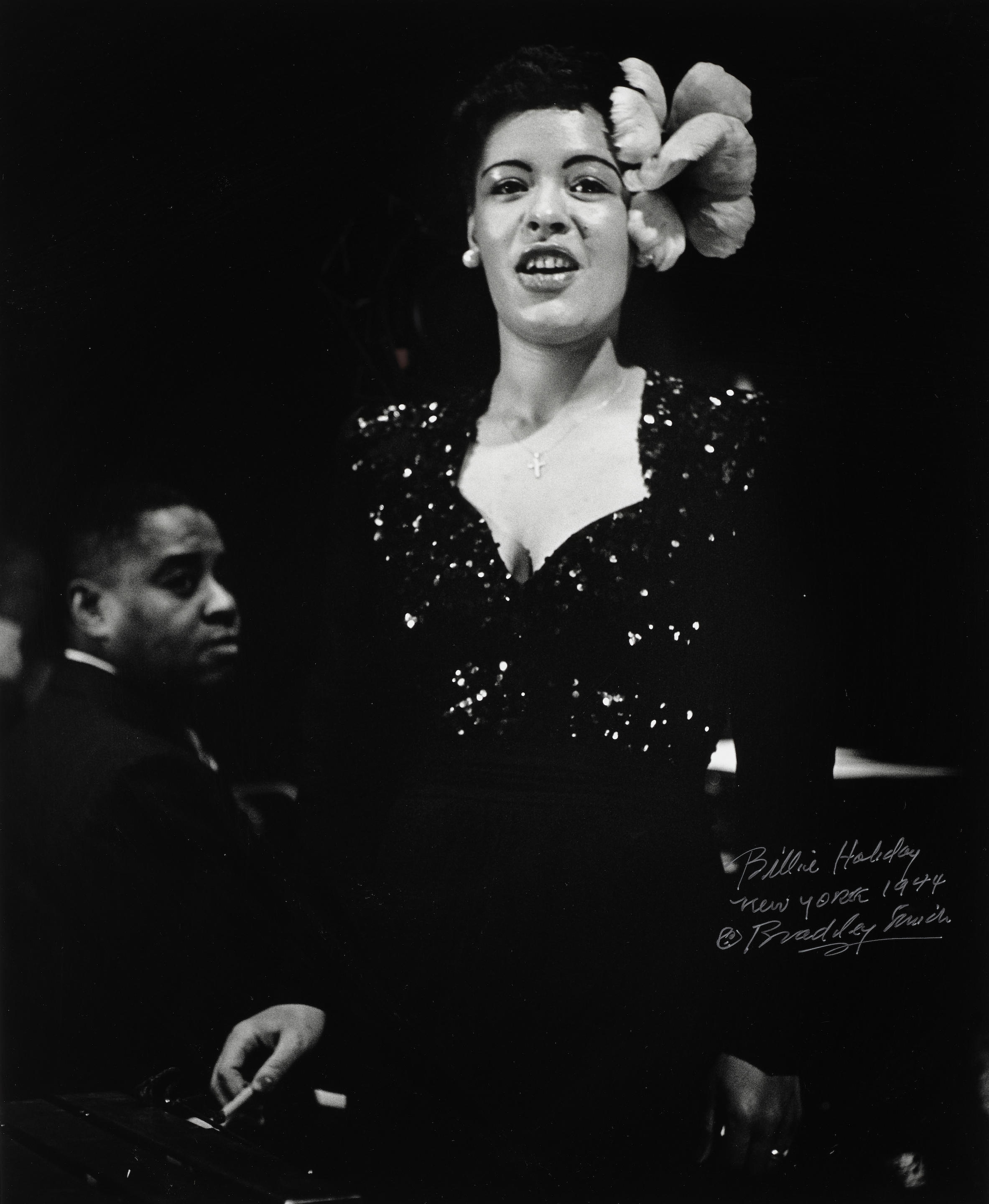 sachin and babi light blue dress Billie holiday carnegie hall, 1948 hi-res stock photography and images main image 0