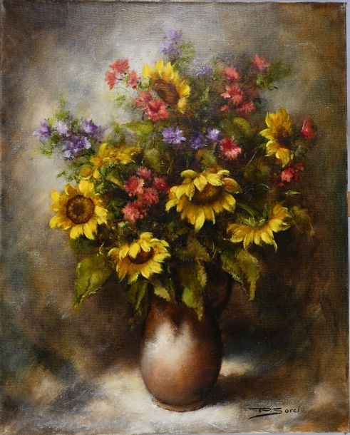 Pierre Sorel | 絵画 花のアレンジメント - Sold メルカリ Flowers