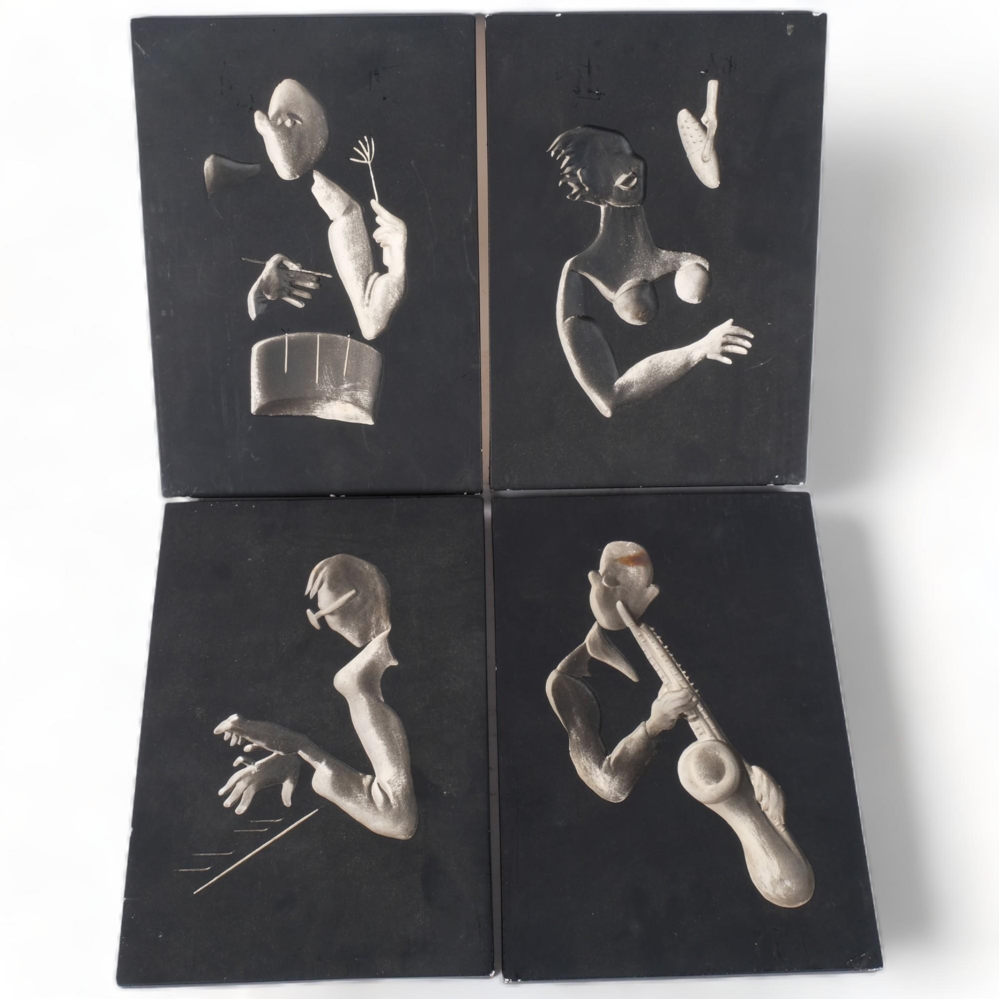Hans Richter | depicting jazz musicians (1957) | MutualArt