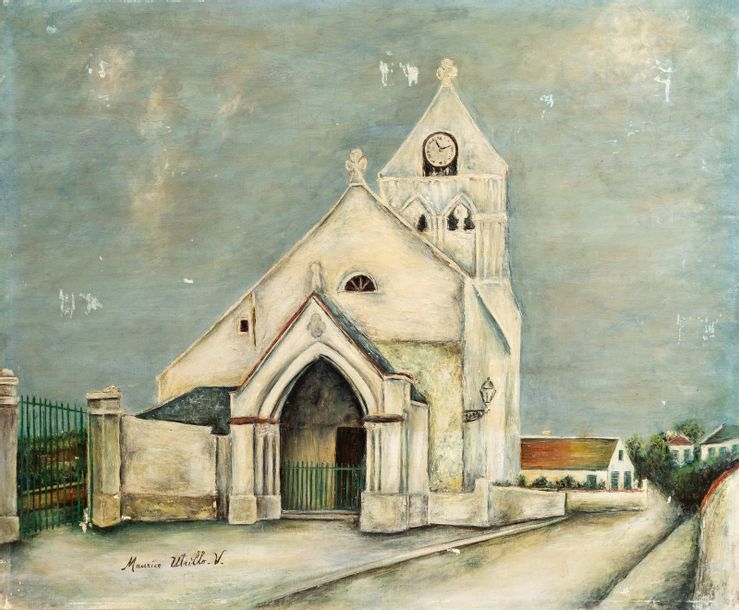 Maurice Utrillo | L'Eglise de Deuil la Barre | MutualArt