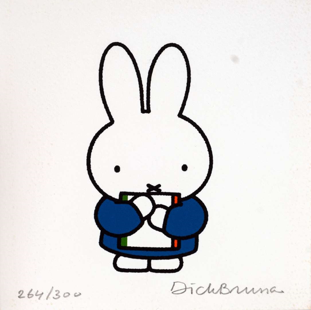 Dick Bruna nijntje 90年代 シルクスクリーン オランダ製 Dick Bruna nijntje 90年代 シルクスクリーン オランダ製 【公式通販】