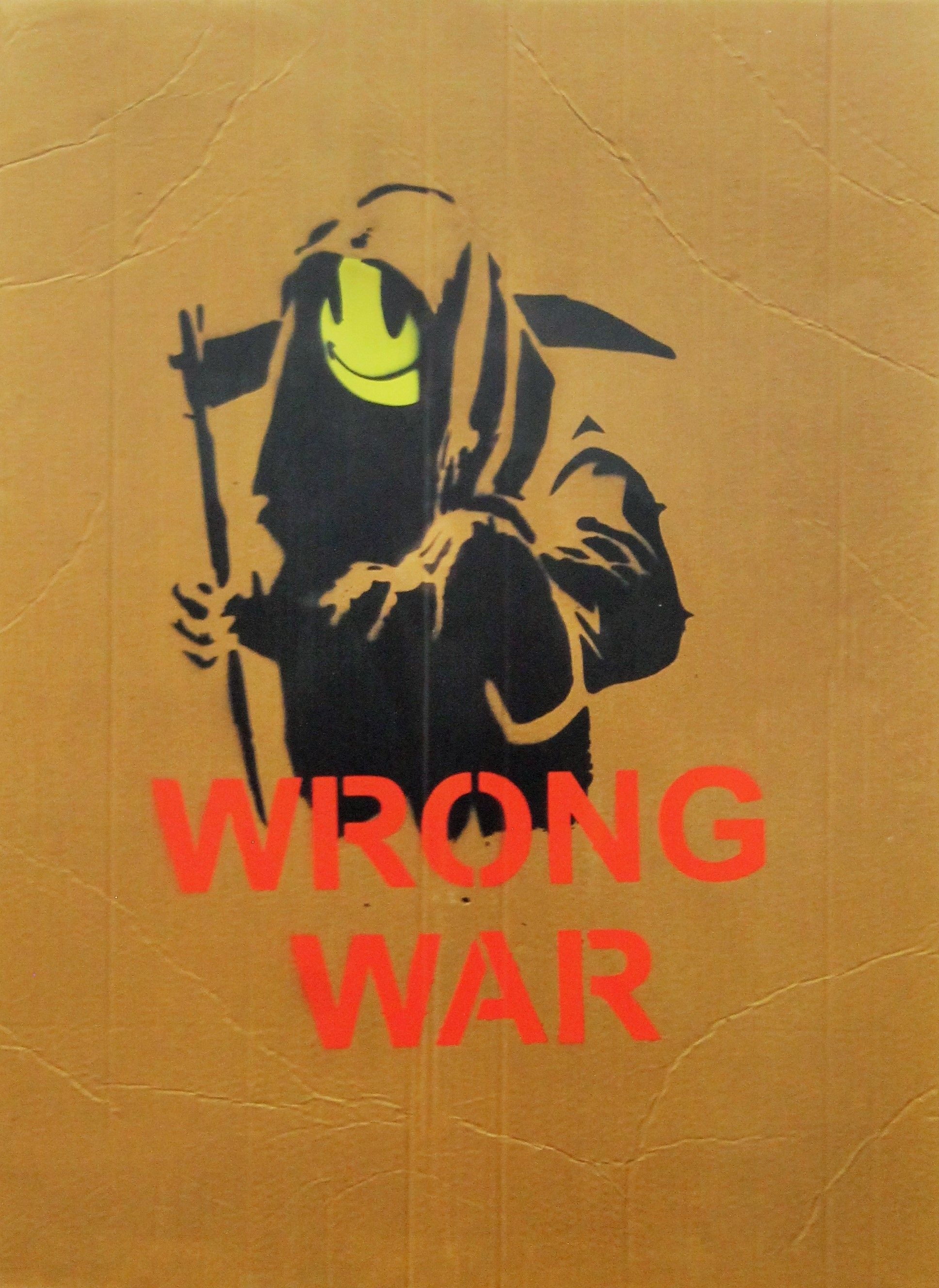 Banksy | British, Wrong War, | MutualArt