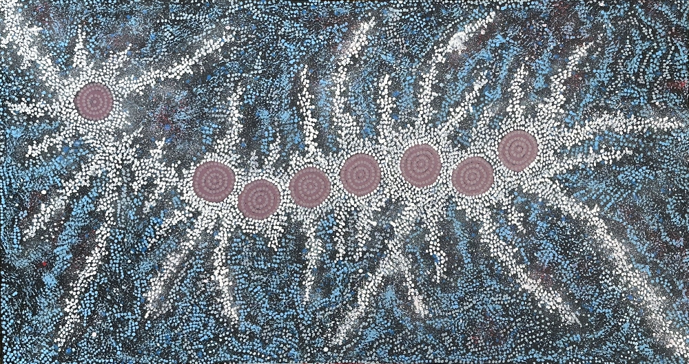 Clifford Possum Tjapaltjarri | Seven Sisters Dreaming 2023 (2023