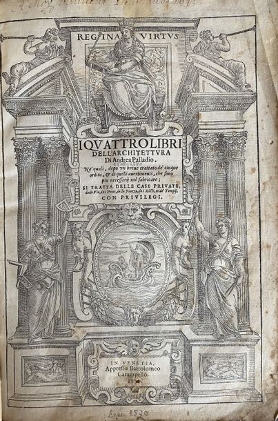 Andrea Palladio | PALLADIO (Andrea). I quattro libri dell