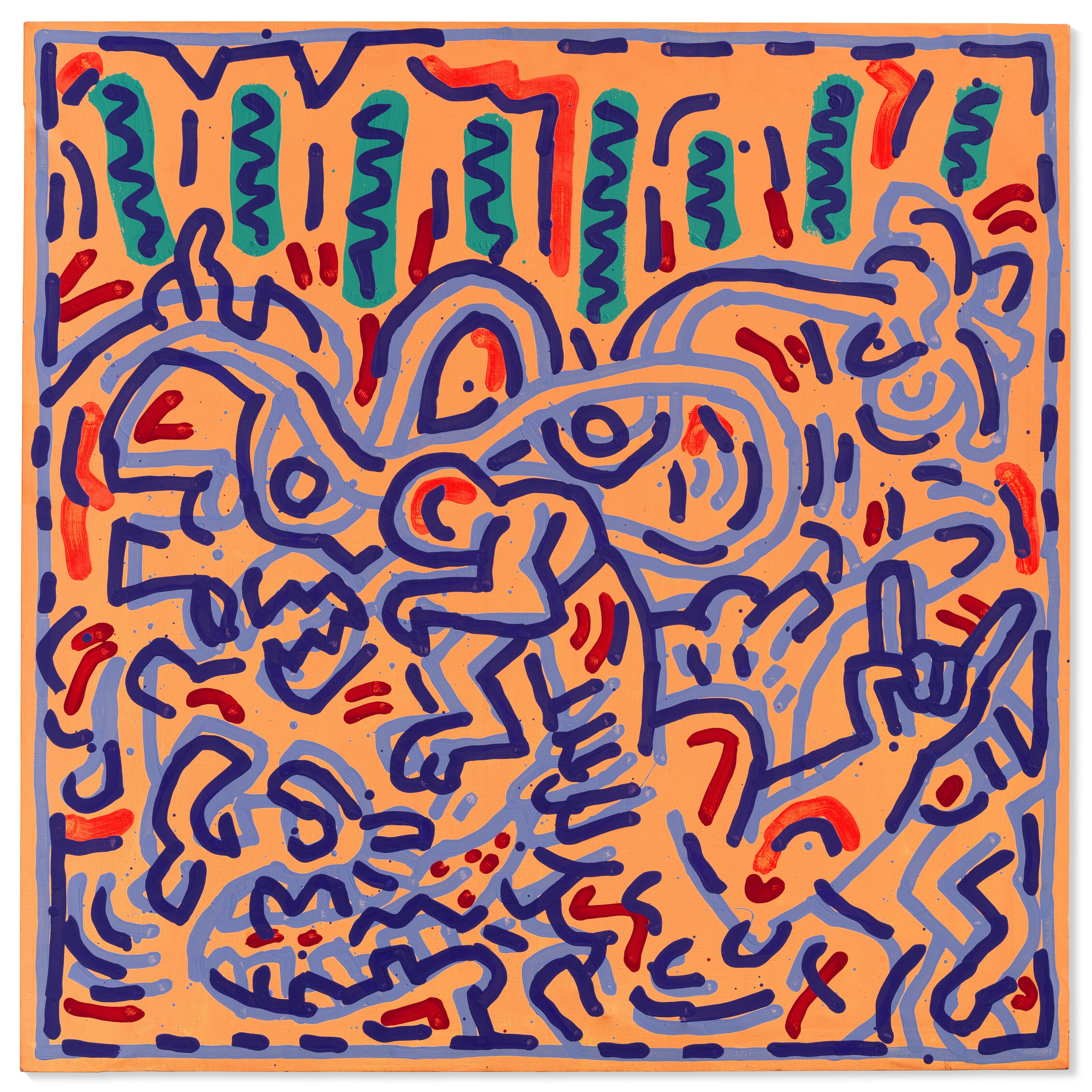Keith Haring | Untitled (1984) | MutualArt