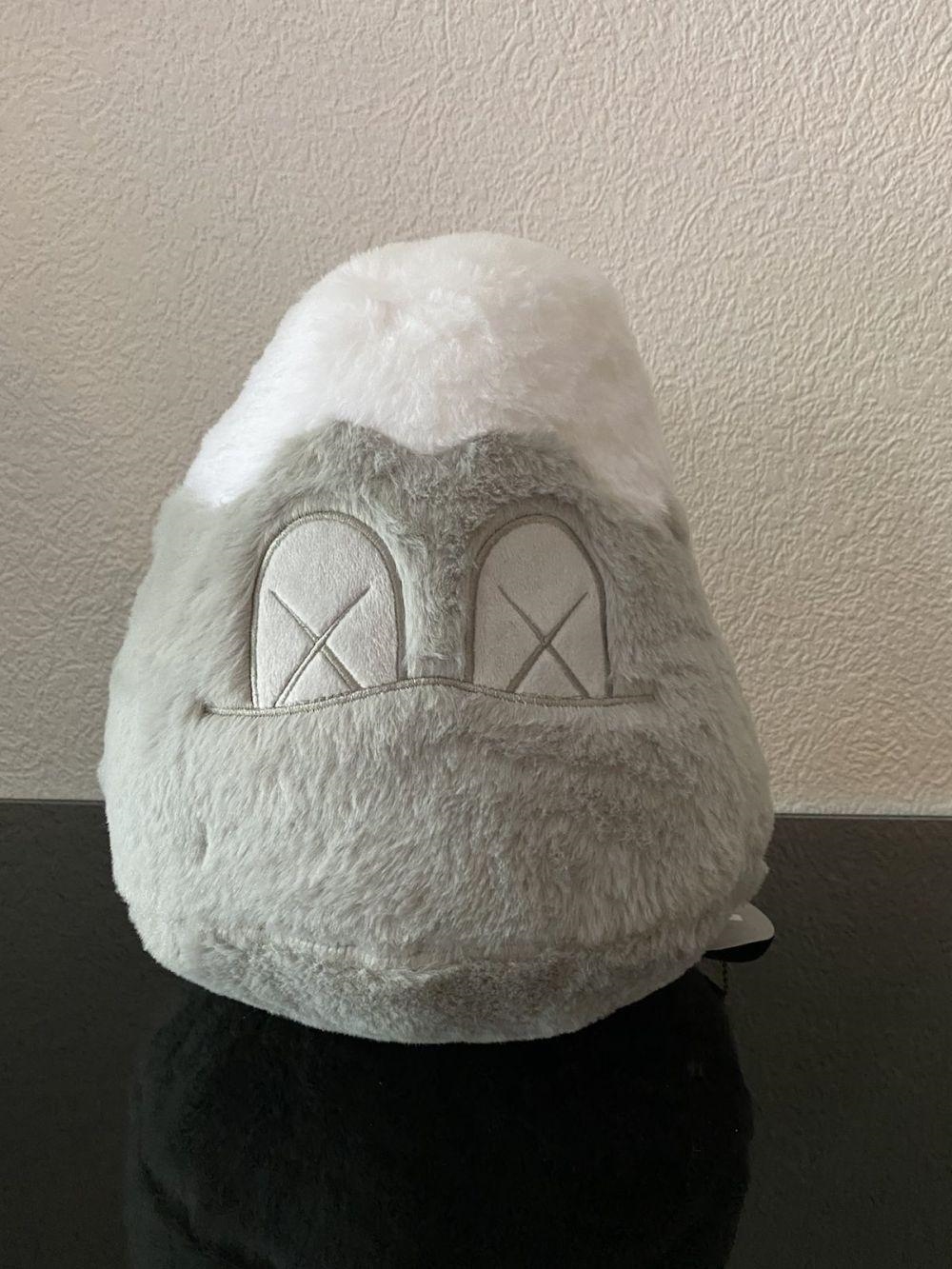Kaws Holiday Mount Fuji Plush Grey KAWS Holiday Plush Mount Fuji