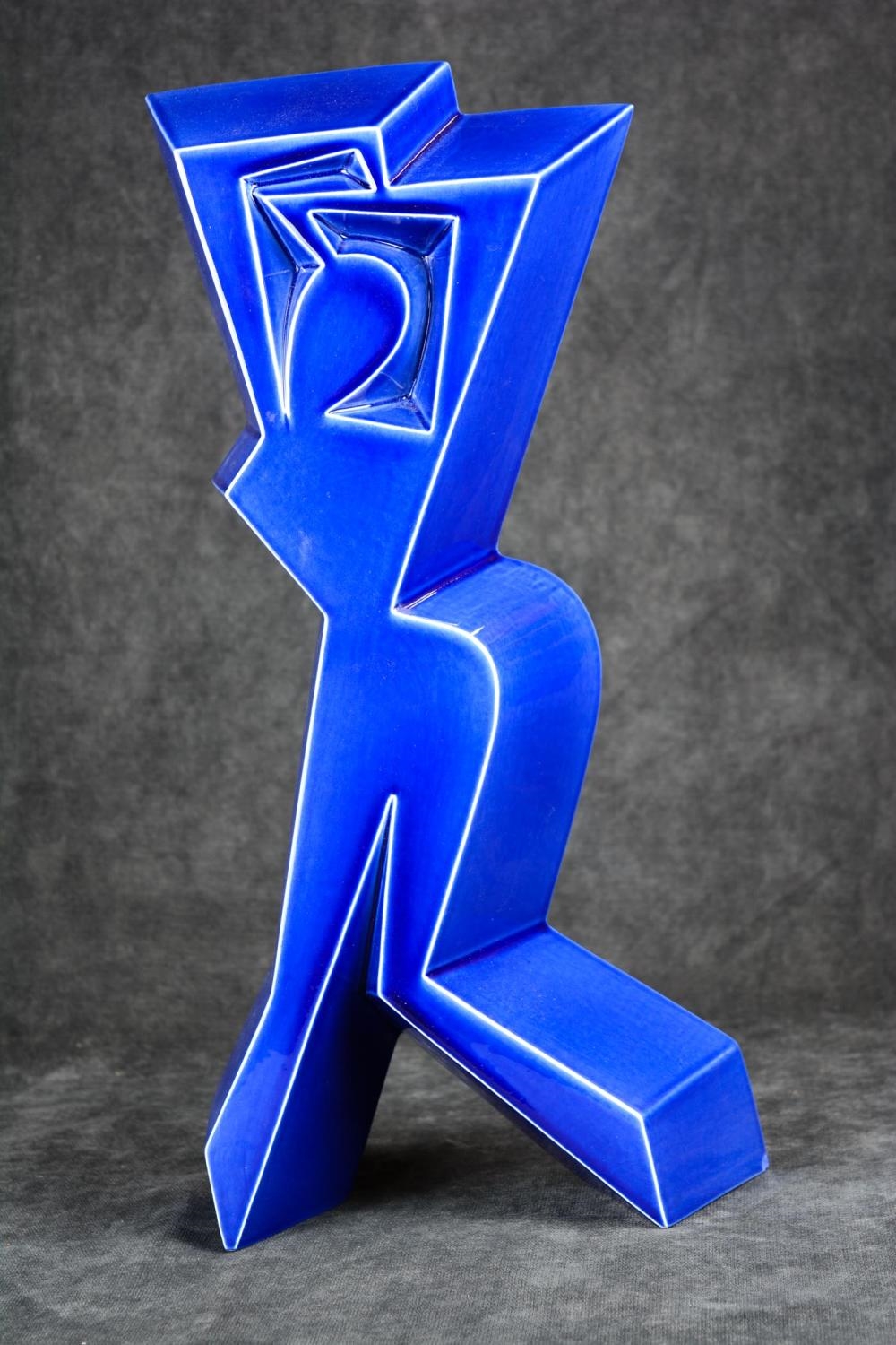 洋楽 Stodder - Definition Af en Stodder Fred Stodder | blue figure | MutualArt