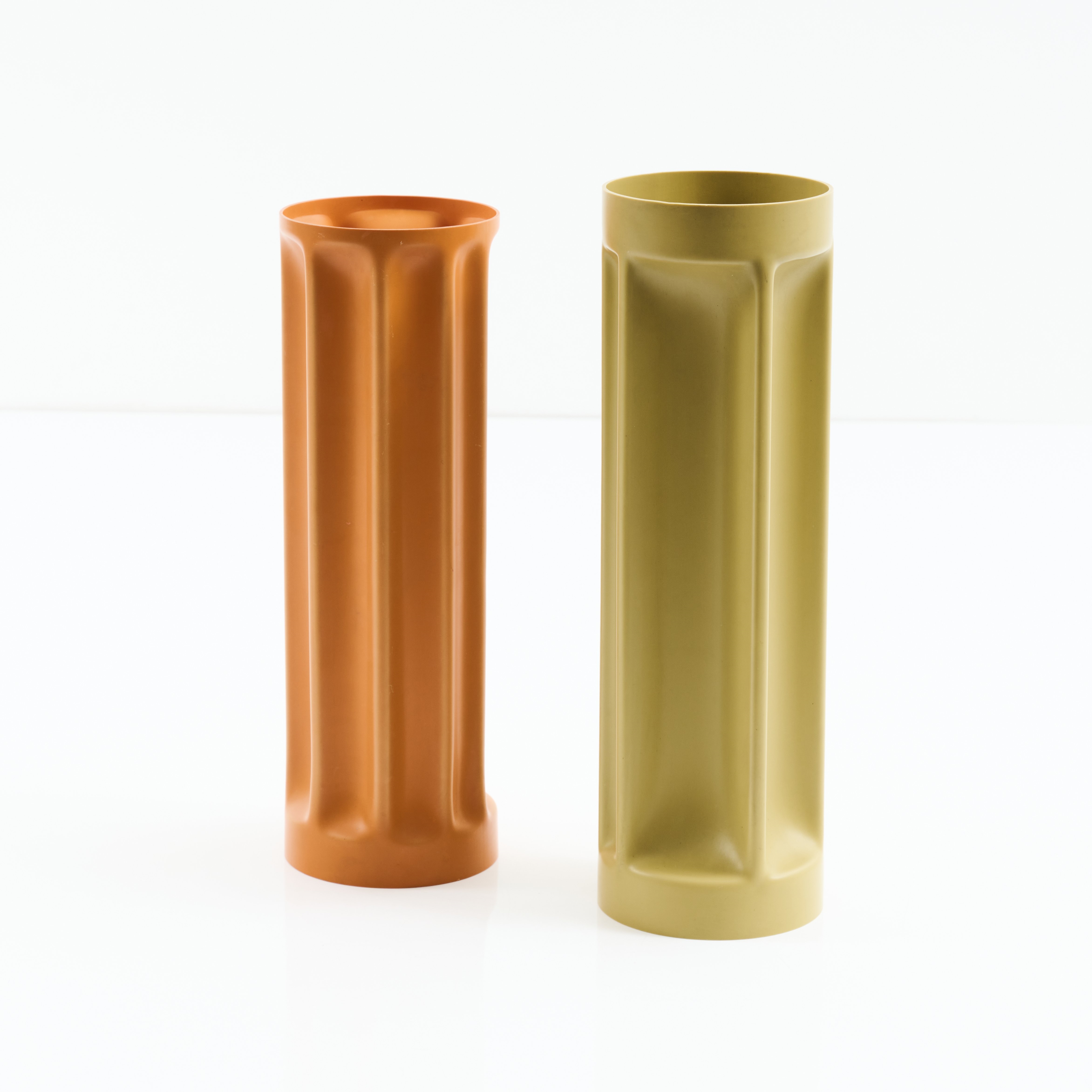 Enzo Mari | Two vases 'Bambu (1969) | MutualArt