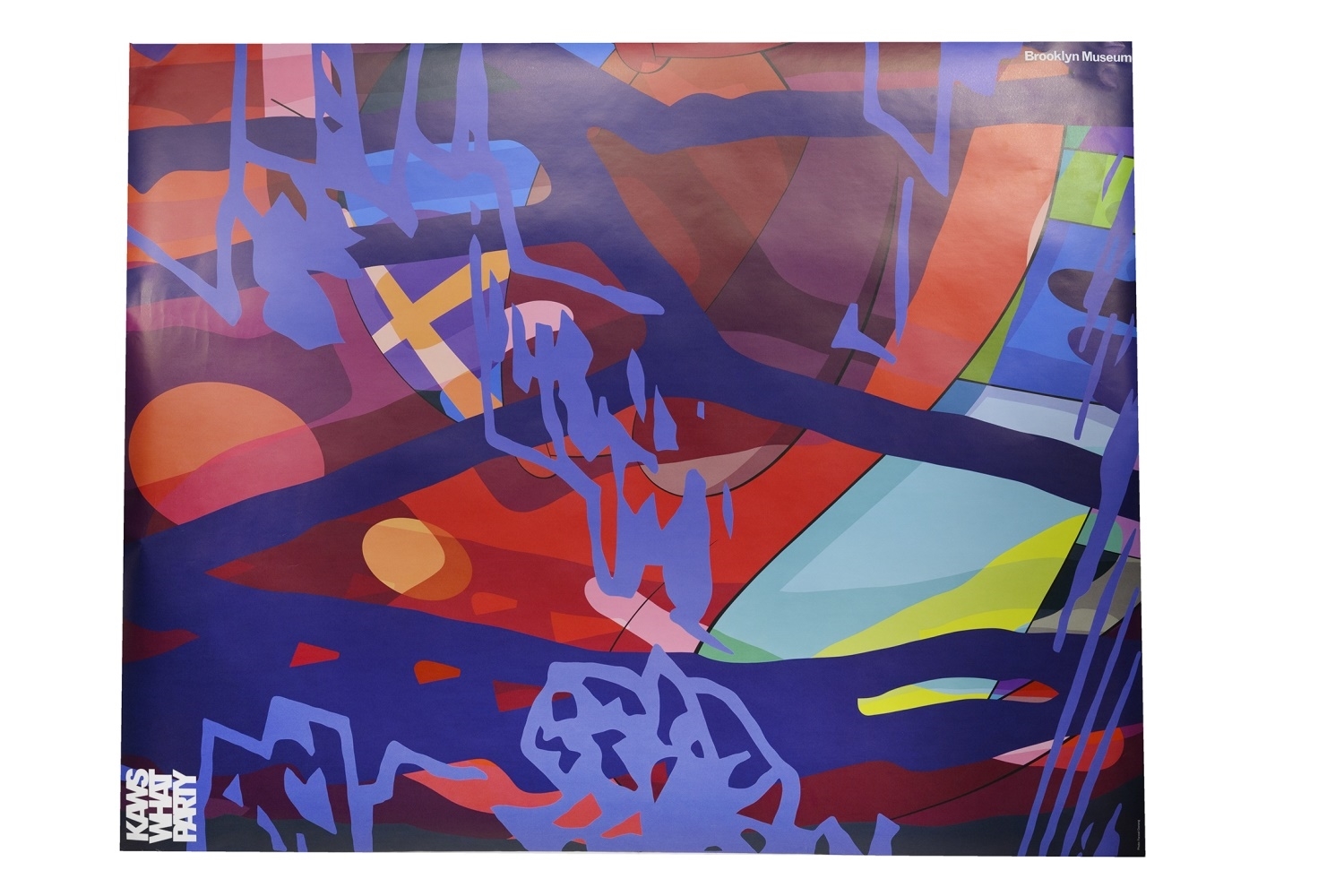 KAWS | WHAT PARTY BROOKLYN MUSEUM POSTER | MutualArt