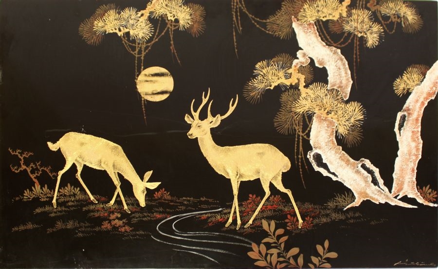 Lê Thanh | LÊ THANH (20th century school) Lacquered - Lot 53