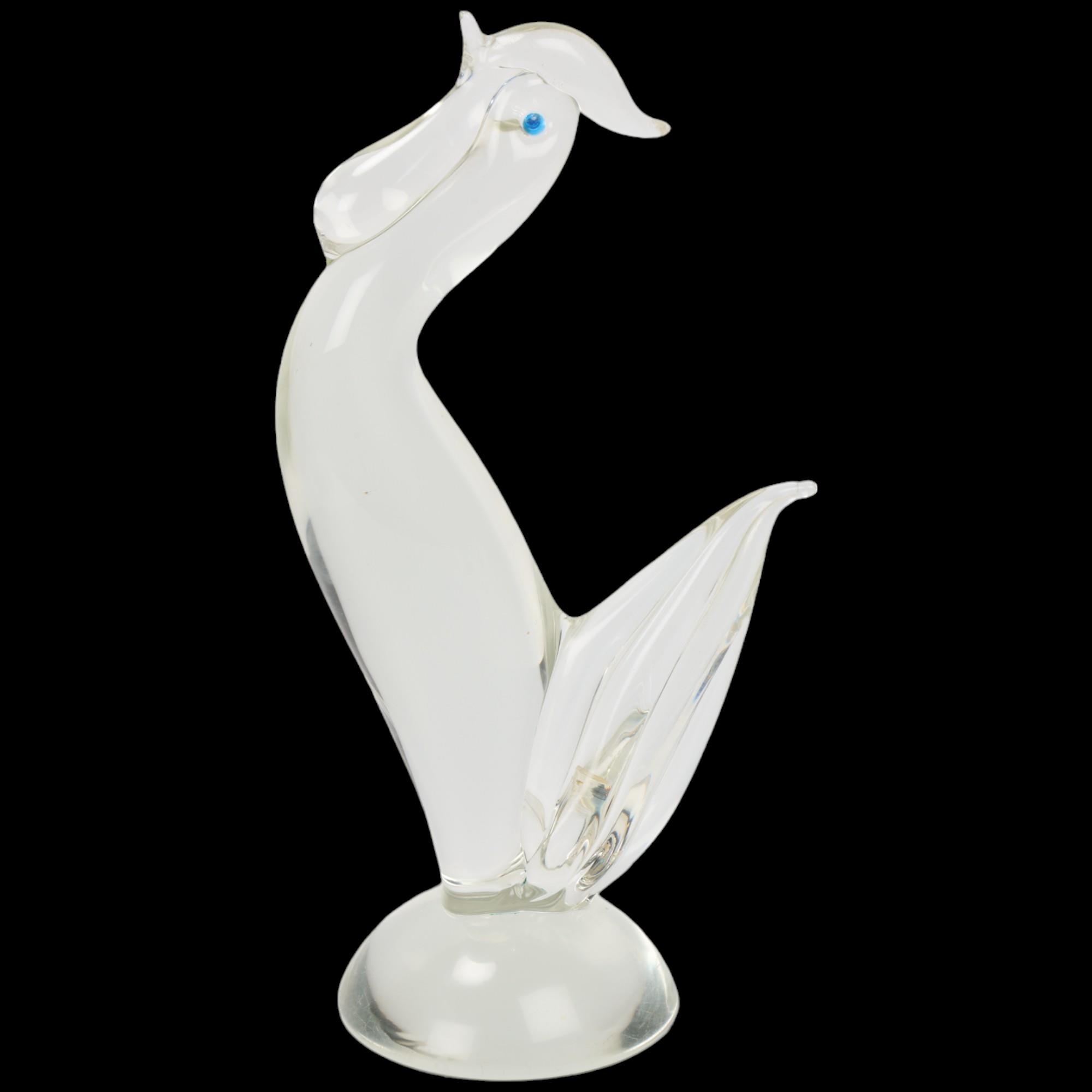 Licio Zanetti | a hand sculpted Murano glass cockeral | MutualArt