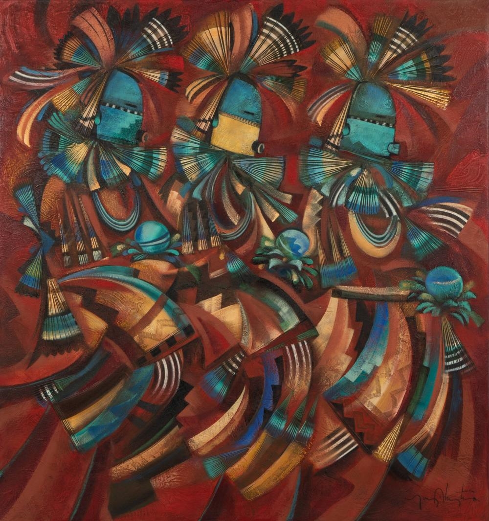 Tony Abeyta 1997y Tony Abeyta 1997y 油彩画 Bonhams : A Tony Abeyta