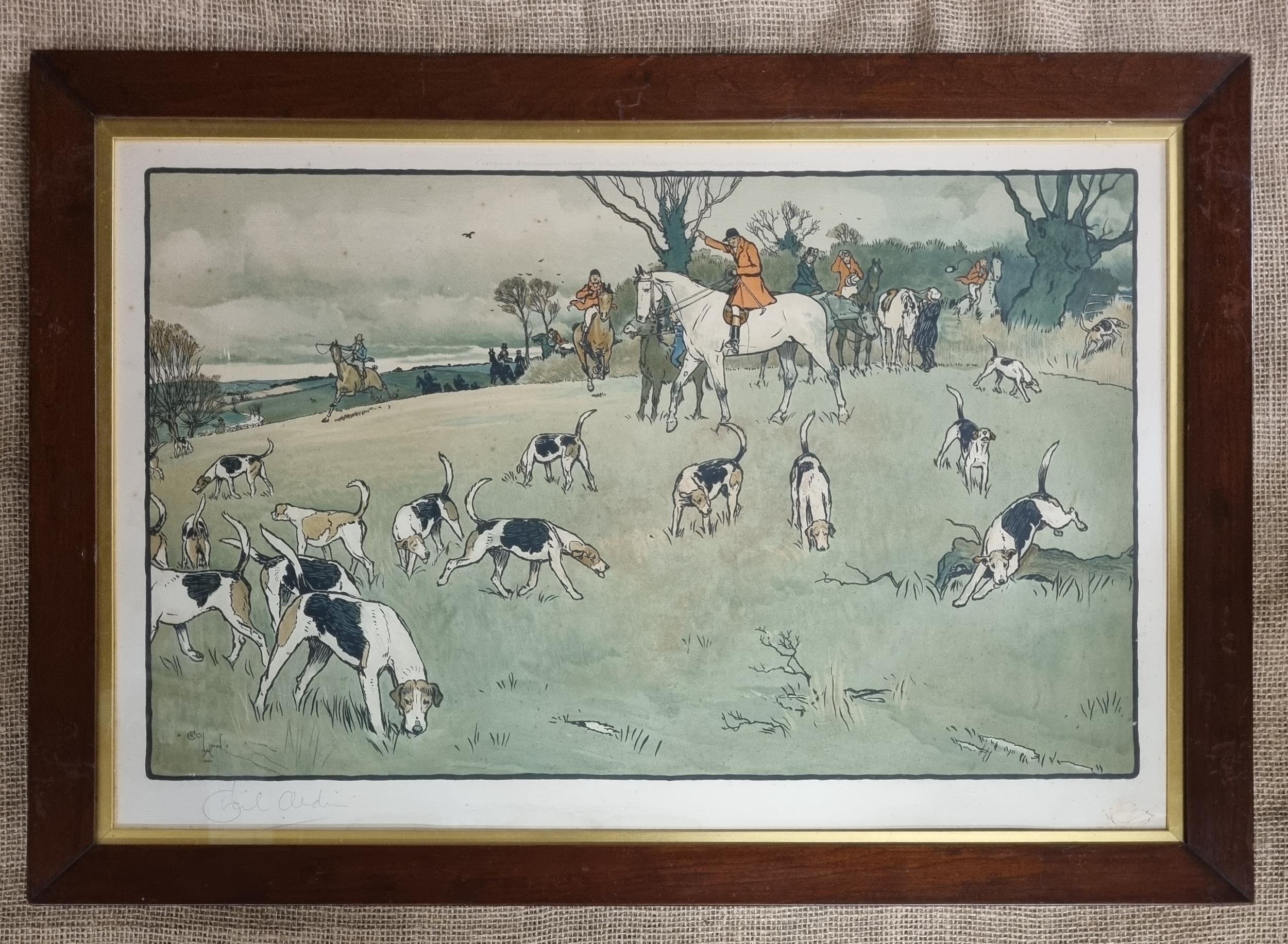 Cecil Alden | Cecil Alden. A pair of th Century coloured Prints of 