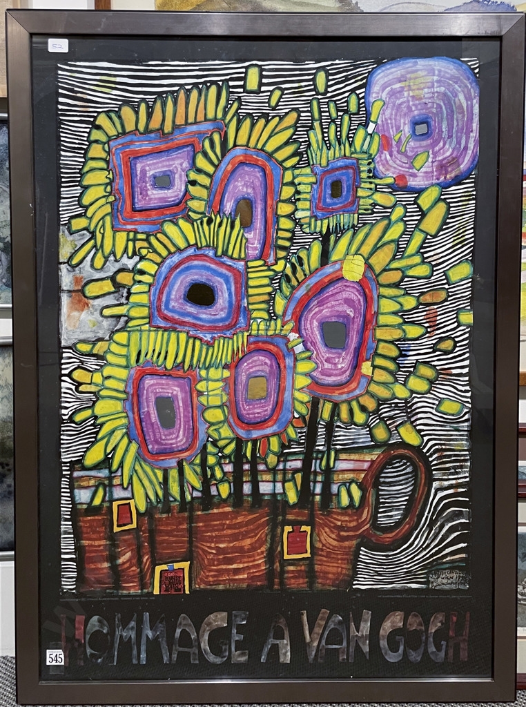 Friedensreich Hundertwasser | Hundertwasser (1928-2000) - Hommage