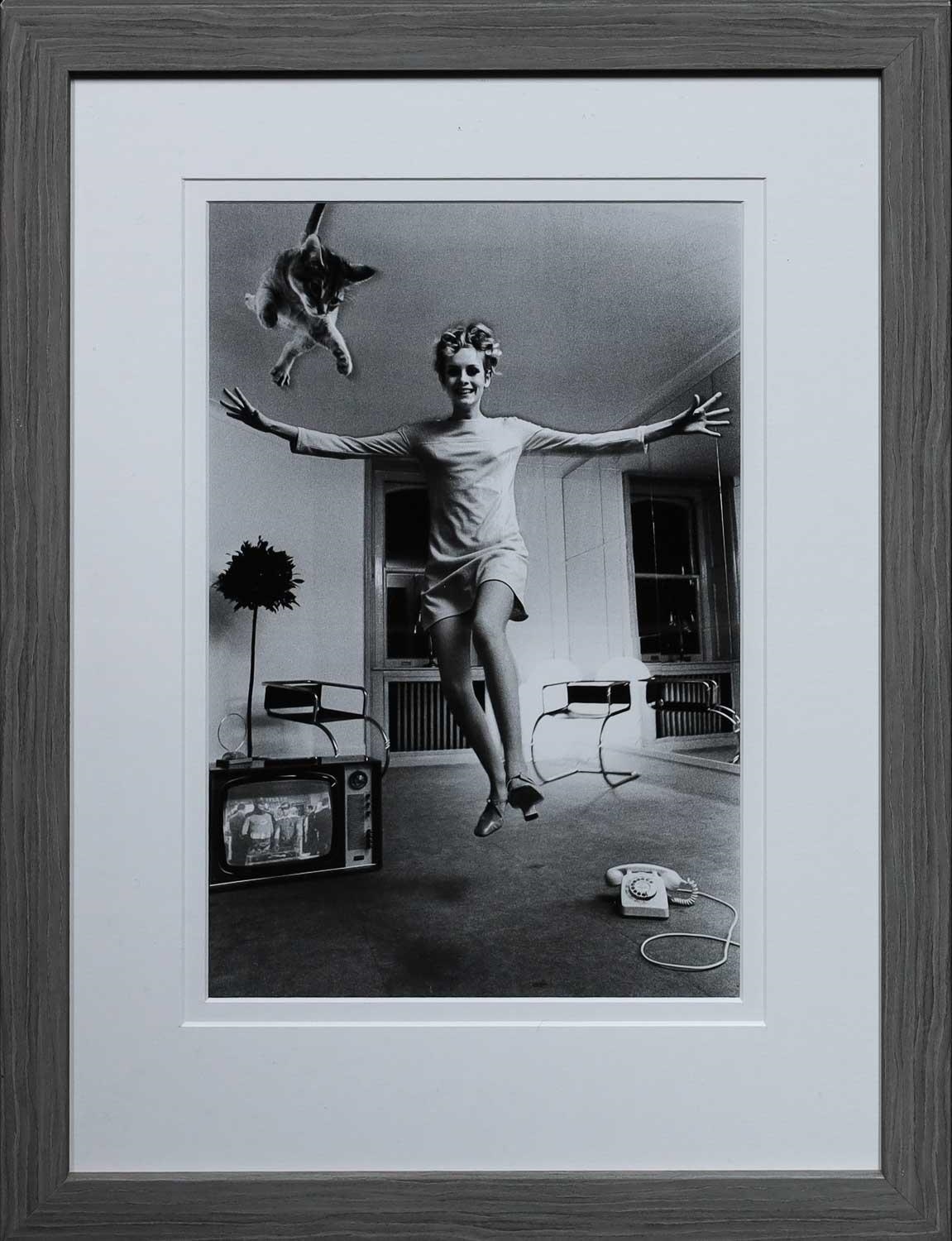 Helmut Newton | Twiggy, British Vogue, London 1967 (1967