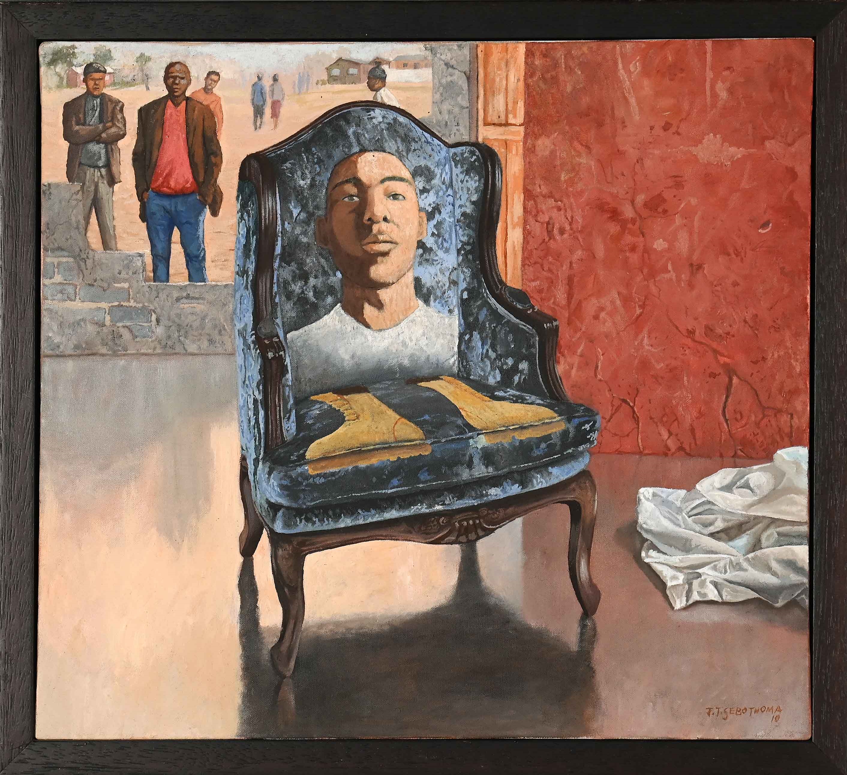 Joel Tshepo Sebothoma | Steven Cohen Chair (2010) | MutualArt