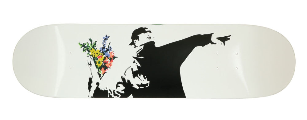 その他 バンクシー / SKATEBOARD DECK FLOWER BOMBER