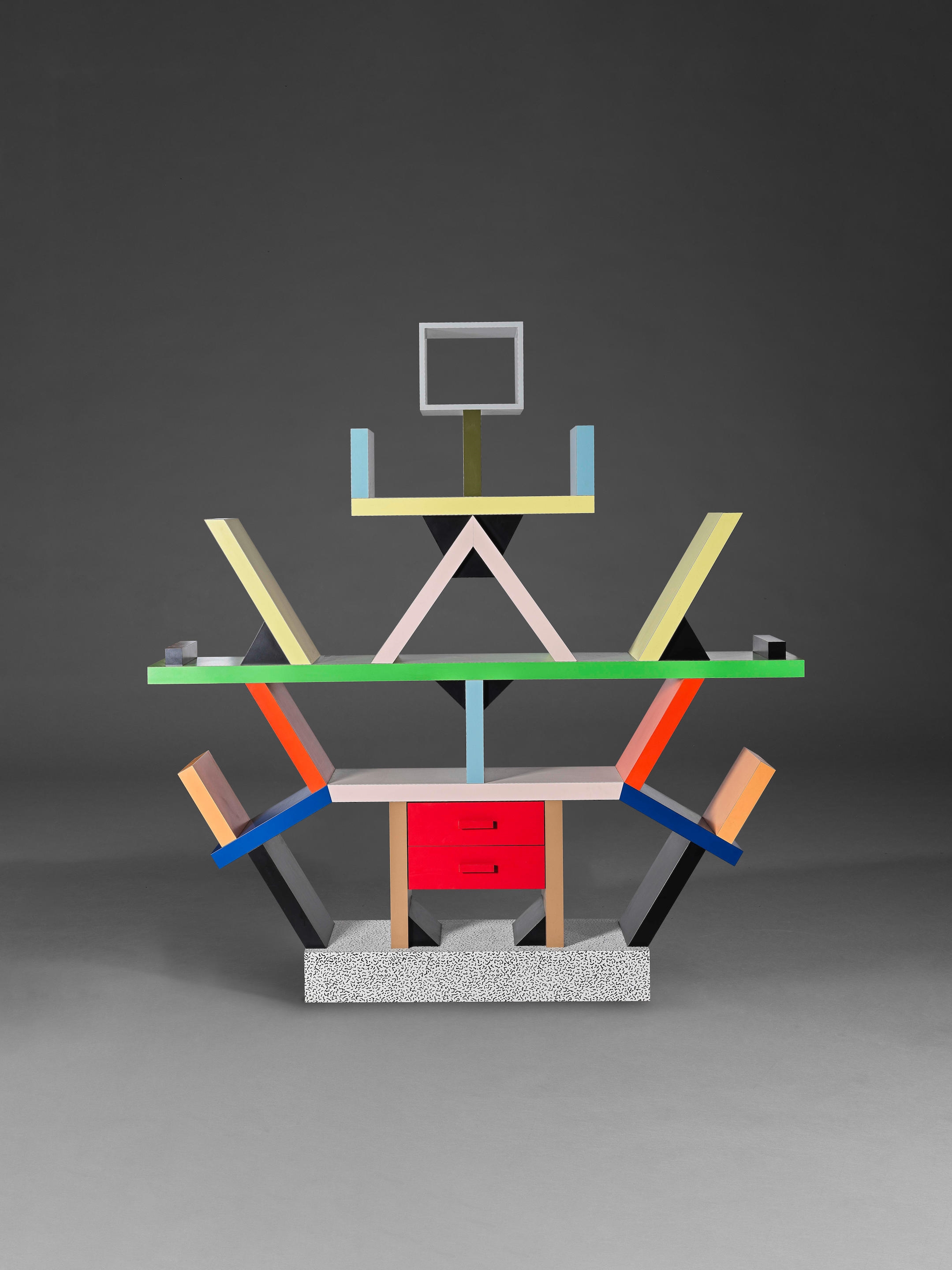 Ettore Sottsass | Bibliothèque Carlton (1981) | MutualArt