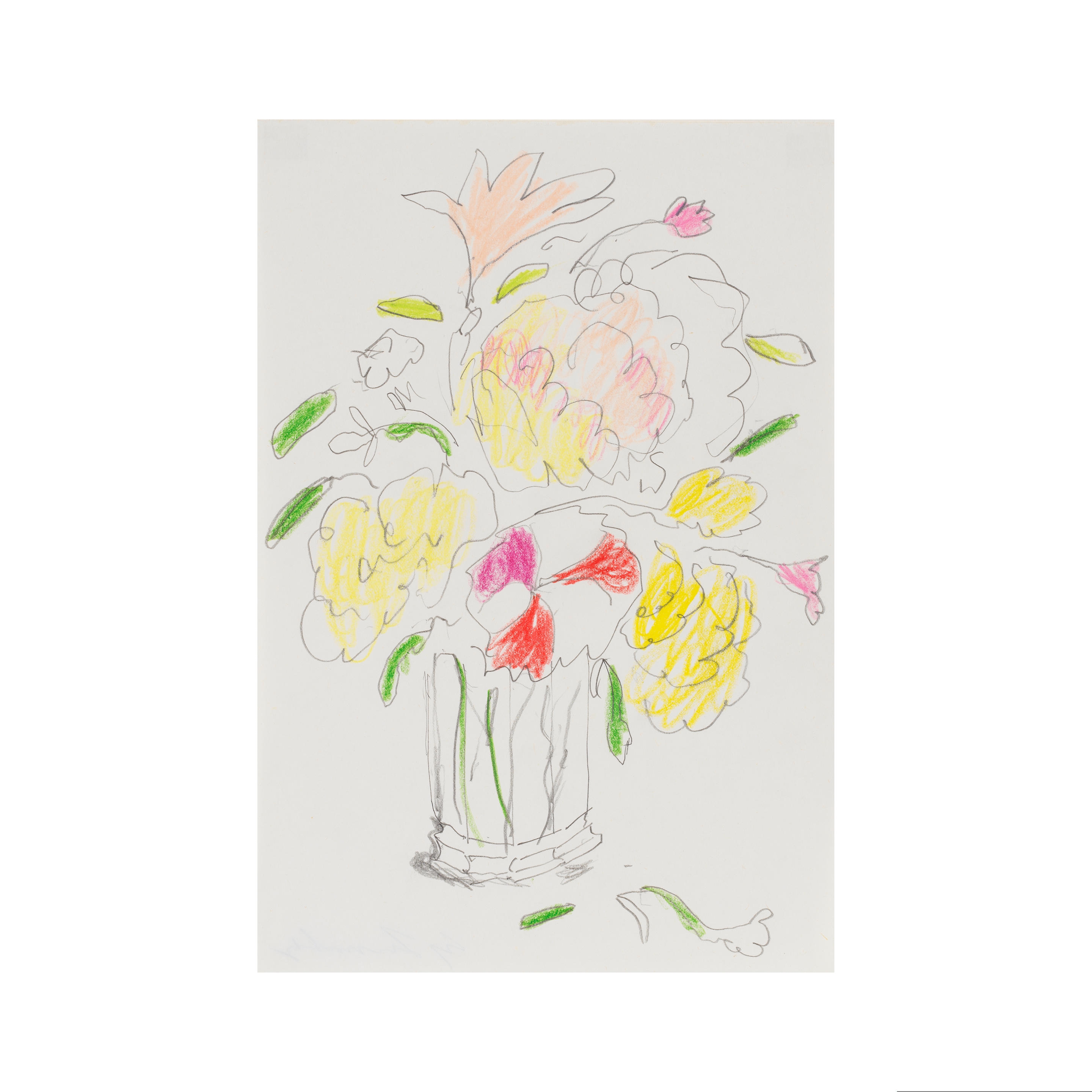 Cy Twombly | Flowers circa 1965 (Circa 1965) | MutualArt