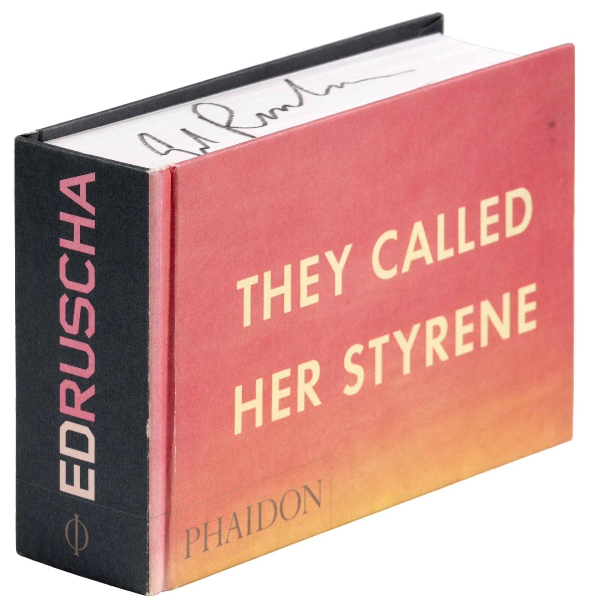 Ed Ruscha:They Called Her Styrene/エド・ルシェ They Called Her Styrene by Ed Ruscha | Goodreads