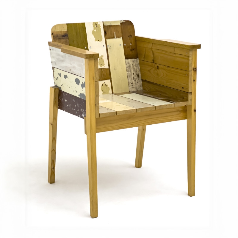 Piet Hein Eek | Bucketchair in Scrapwood | MutualArt