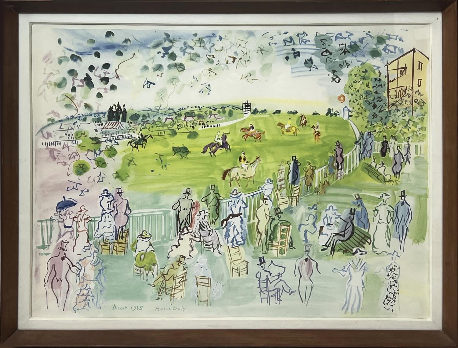 Raoul Dufy | Ascot 1935 (1935) | MutualArt